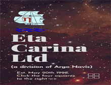Tablet Screenshot of eta-carina-ltd.com